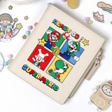 Brother, мультяшный бумажник, короткая сумка через плечо, кошелек, для средней школы