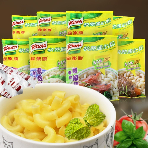 80G*8 упаковка 8 вкусов Гонконг Импортированные домашние музыкальные карты Knorr удобны, а приготовленная сердечная порошка не -нарисованная еда