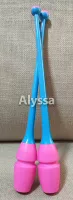 Alyssa Art Gymnastics Stick-Rubber Plug-модуль двойной японский первый домашний продукт первого домашнего продукта 360 мм розовый синий цвет