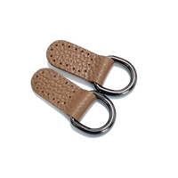 Коричневая личиница кожа+цвет пистолета D Кольцо 2