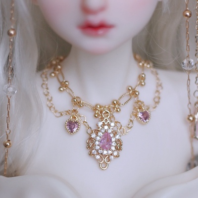 taobao agent [Deer Shibero] BJD3 4 points Baby uses a neck to decorate necklace