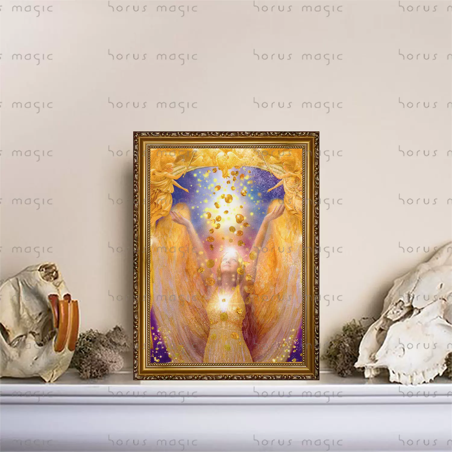 现货 七道光seven Archangel七大天使画像麦可麦达昶