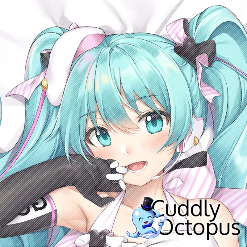 [[原创]2019之初音色超美的赛车歌姬动漫等身2WT抱枕套]