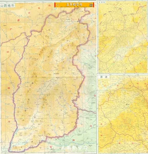 [Карта] 60 карт городов и уездов Шаньси 1960-х годов (издание 1961 года)