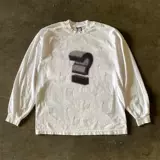 Лонгслив подходит для мужчин и женщин, 280 грамм, в американском стиле, оверсайз