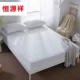 Giường bông nguyên chất Hengyuanxiang có chống trượt, giường dày phủ đầy bông, đệm màu nâu, vỏ bảo vệ Simmons, đệm giường, 1,8m - Trang bị Covers