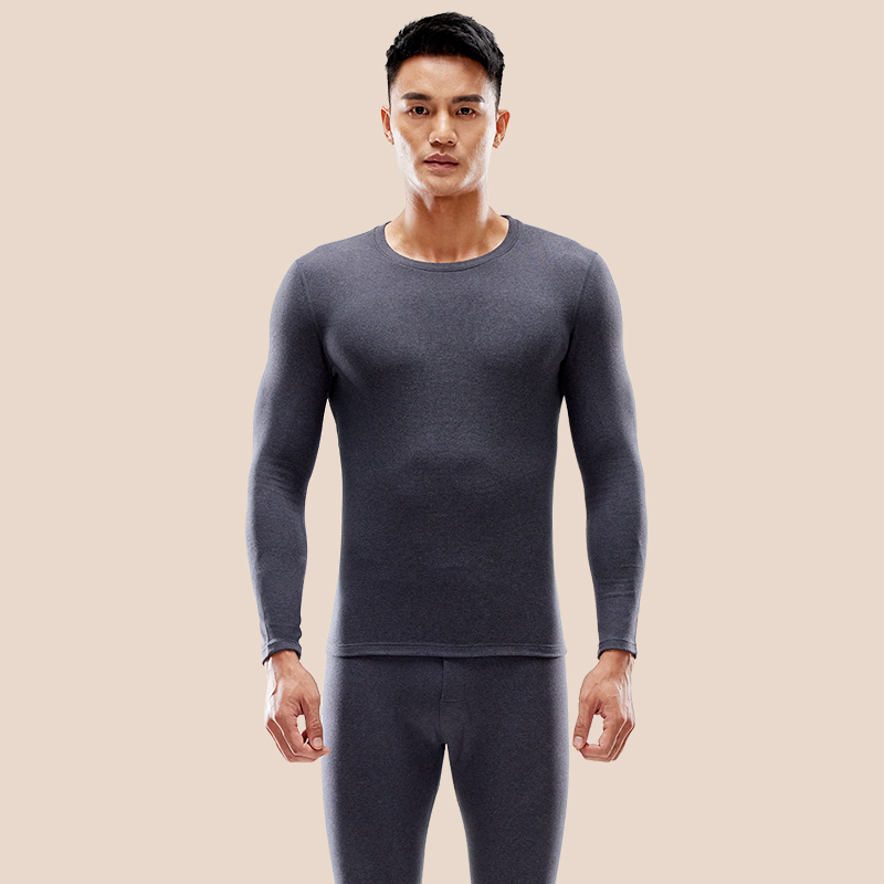 JianJiang 健将 男士加绒加厚保暖内衣套装 44.9元包邮 （需用券） 