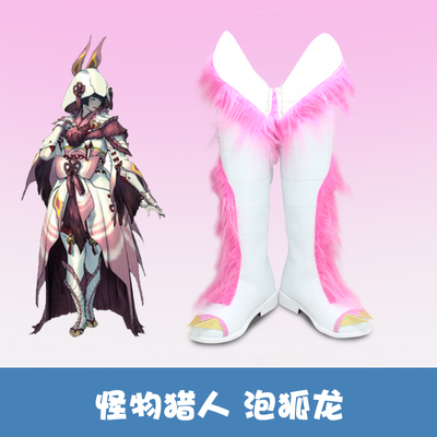 taobao agent F2123 Monster Hunter Bubble Fox Dragon COSPLAY Shoes COS Shoes