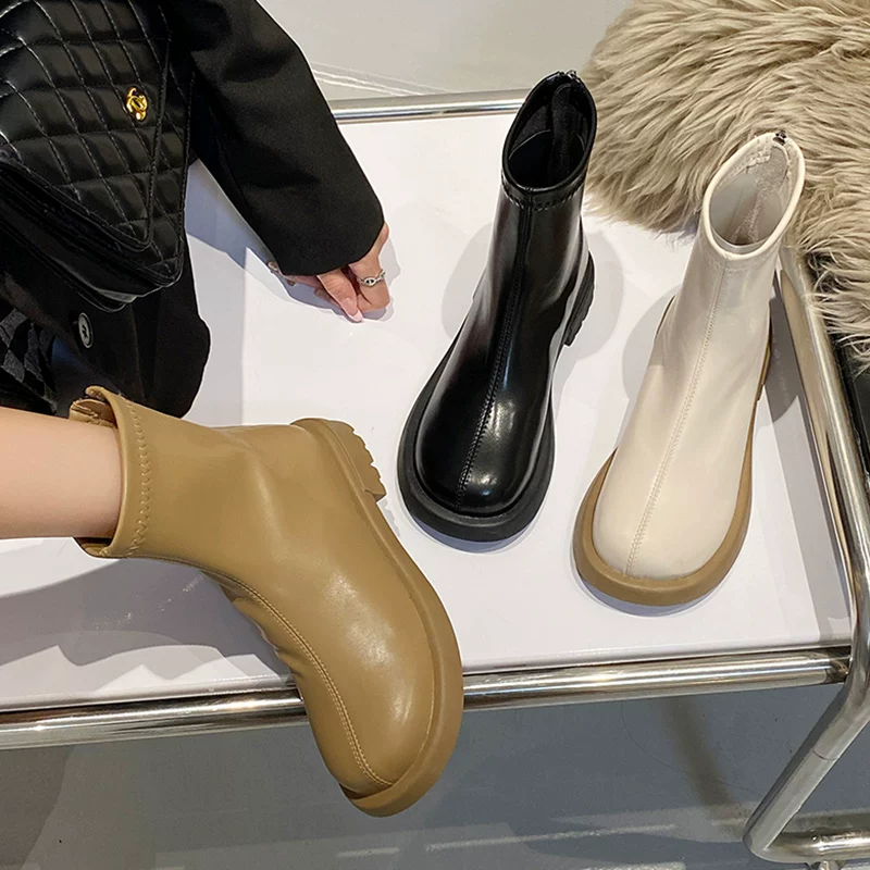 Martens, elastic low boots, 2022 collection