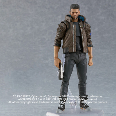 taobao agent [GSC spot] Figma V Sibubunk 2077 game peripheral animation model play