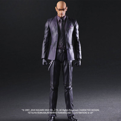 taobao agent [Spot GSC] SE PLAY ARTS changes can be used to handle Rude Final Fantasy 7: reset version