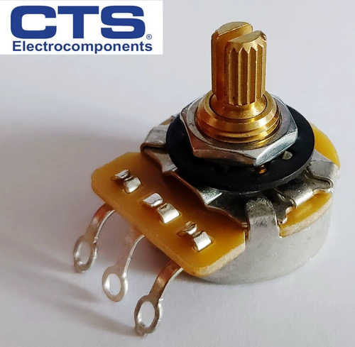 Стандарт красоты CTS Потенциометр гитарный басбас бас 250K Короткий вал катящийся