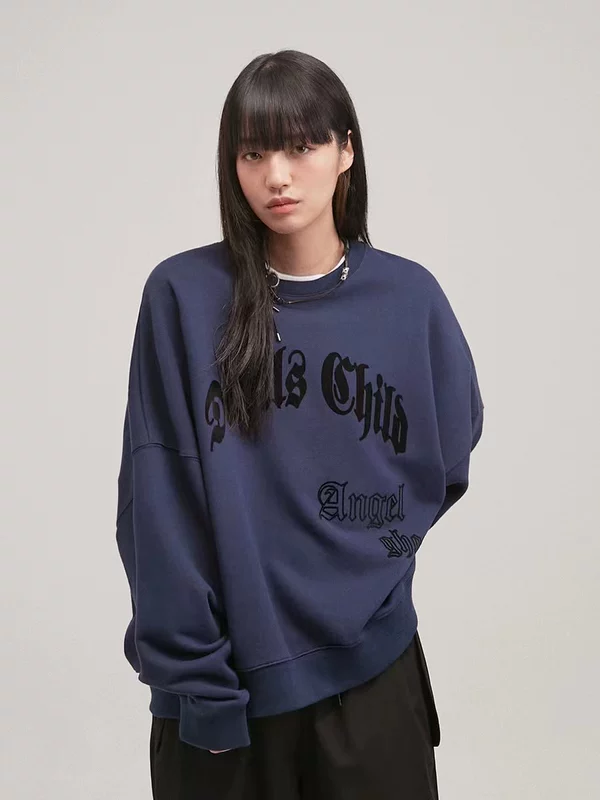 Осенняя толстовка, oversize