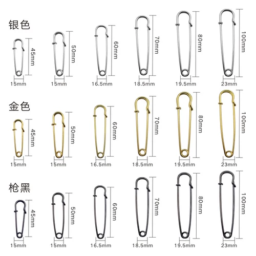 Большая булавка, безопасный свитер, брошь, увеличенная толщина, DIY