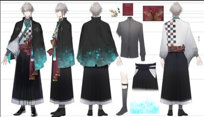 taobao agent 【King anime】Virtual Vtuber Kaifeda Kimono Knight Customized Customization