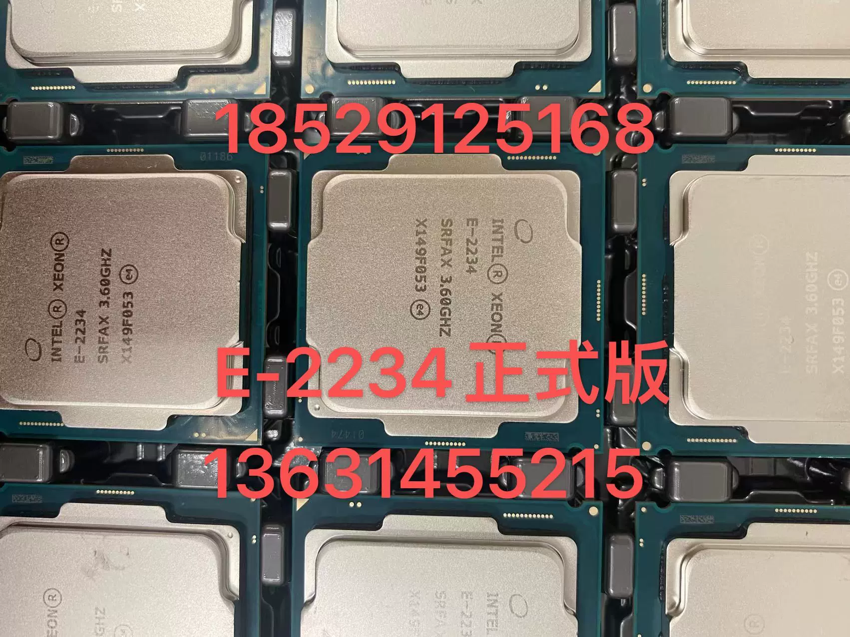 CPU】Xeon E-2234 3.6GHz-