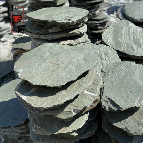 Натуральный лист лотоса зеленый ступенька садовый газон ступенька уличная нескользящая тротуарная плитка двор круглый ступенька