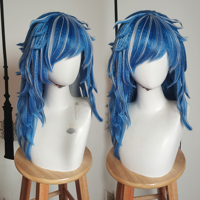 taobao agent [TAN] FF14 Final Fantasy 14 Rabbit Niang COSPLAY wig COS custom COS mixed wig