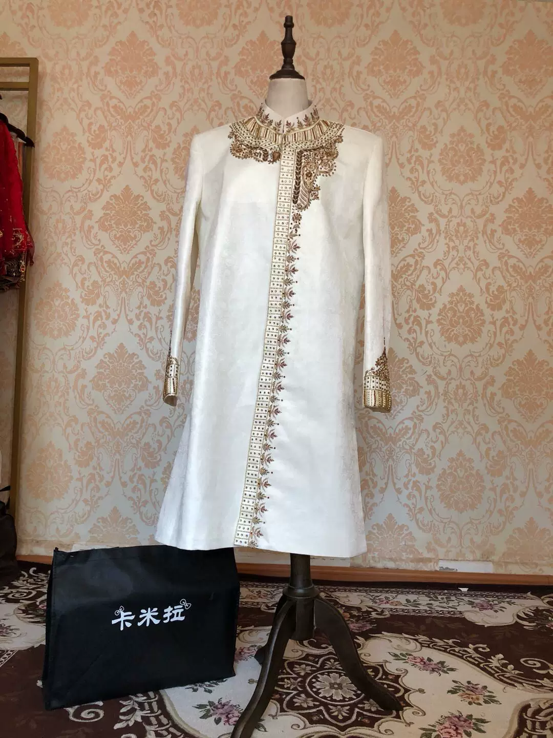 [Rental] Pakistan imported Pakistani Muslim men's dresses Pakatana robe, Hui nationality wedding man