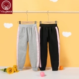 Детские демисезонные хлопковые осенние штаны для девочек, подходит для подростков