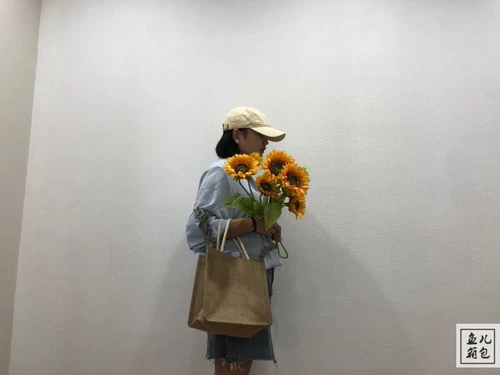 Водонепроницаемая большая экологичная детская сумка для ланча для школьников, льняная сумка, сумка для еды