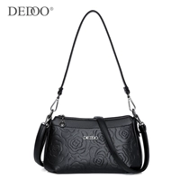 Черный с длинным коротким ремнем