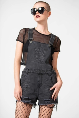 taobao agent Denim suspenders, pants, top with cups, T-shirt, shorts, with embroidery