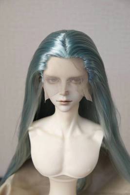 taobao agent [Kaka Planet] BJD wig 3 -point 4 -point uncle hook milk silk beauty pointed long hair fake hair