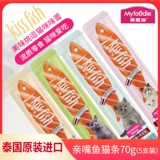 McFudi Cat Snack Cat Bar Консервированные толстые волосы щеки и кошачьи мокровые зерновые зерно