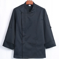 Черный топ с длинными рукавами