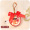 7cm Рождественский шар - остающийся лось (с лампой) без подвески