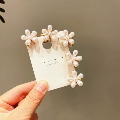 Детский аксессуар для волос, детская заколка для волос, заколка-крабик, маленькие шпильки для волос, в цветочек