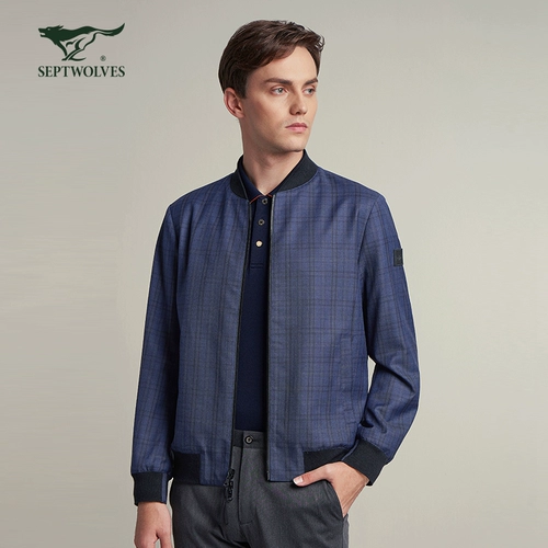 Septwolves, двусторонний лонгслив для отдыха, демисезонная куртка