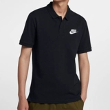 Nike, классическая летняя хлопковая трикотажная футболка polo, короткий рукав