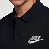Nike, классическая летняя хлопковая трикотажная футболка polo, короткий рукав