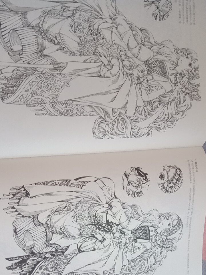 正版 线语集 唯美线稿插画实例教程 线描画从入门到精通美术插画集