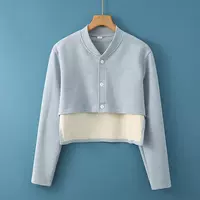 Бархатный цветной лонгслив