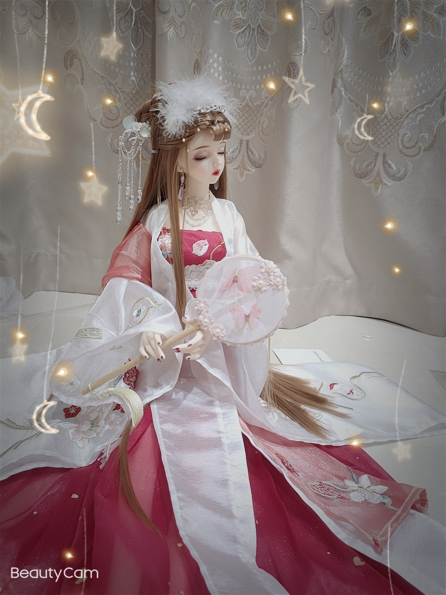 末琴手作3分4分bjd汉服sd古装娃娃衣服古风齐腰唐风雪纺非整娃女- Taobao