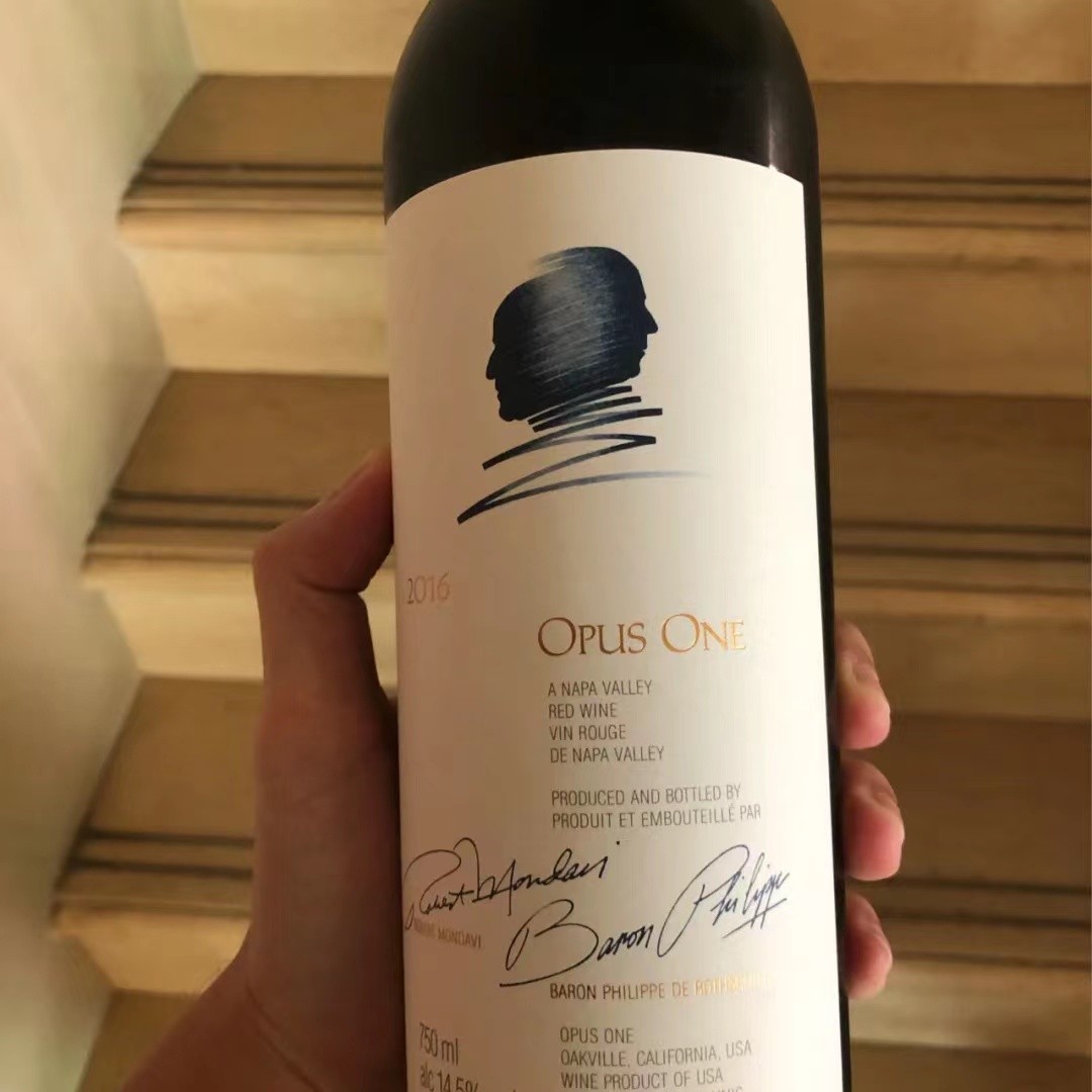 作品一号Opus One干红葡萄酒美国红酒酒王纳帕谷Napa Valley17年
