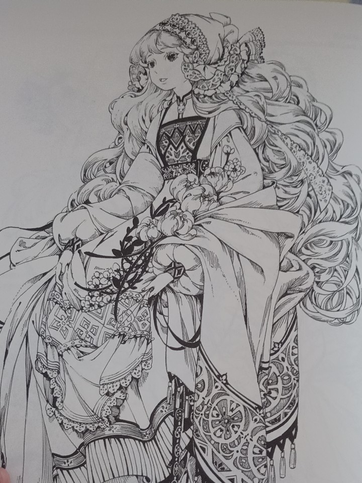 正版 线语集 唯美线稿插画实例教程 线描画从入门到精通美术插画集