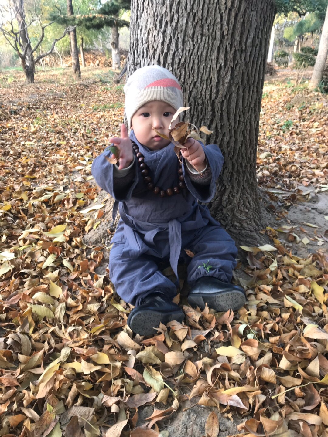 宝宝和尚服 僧袍 男童 小和尚装周末旅游扮幼儿僧服酷搞笑服装棉