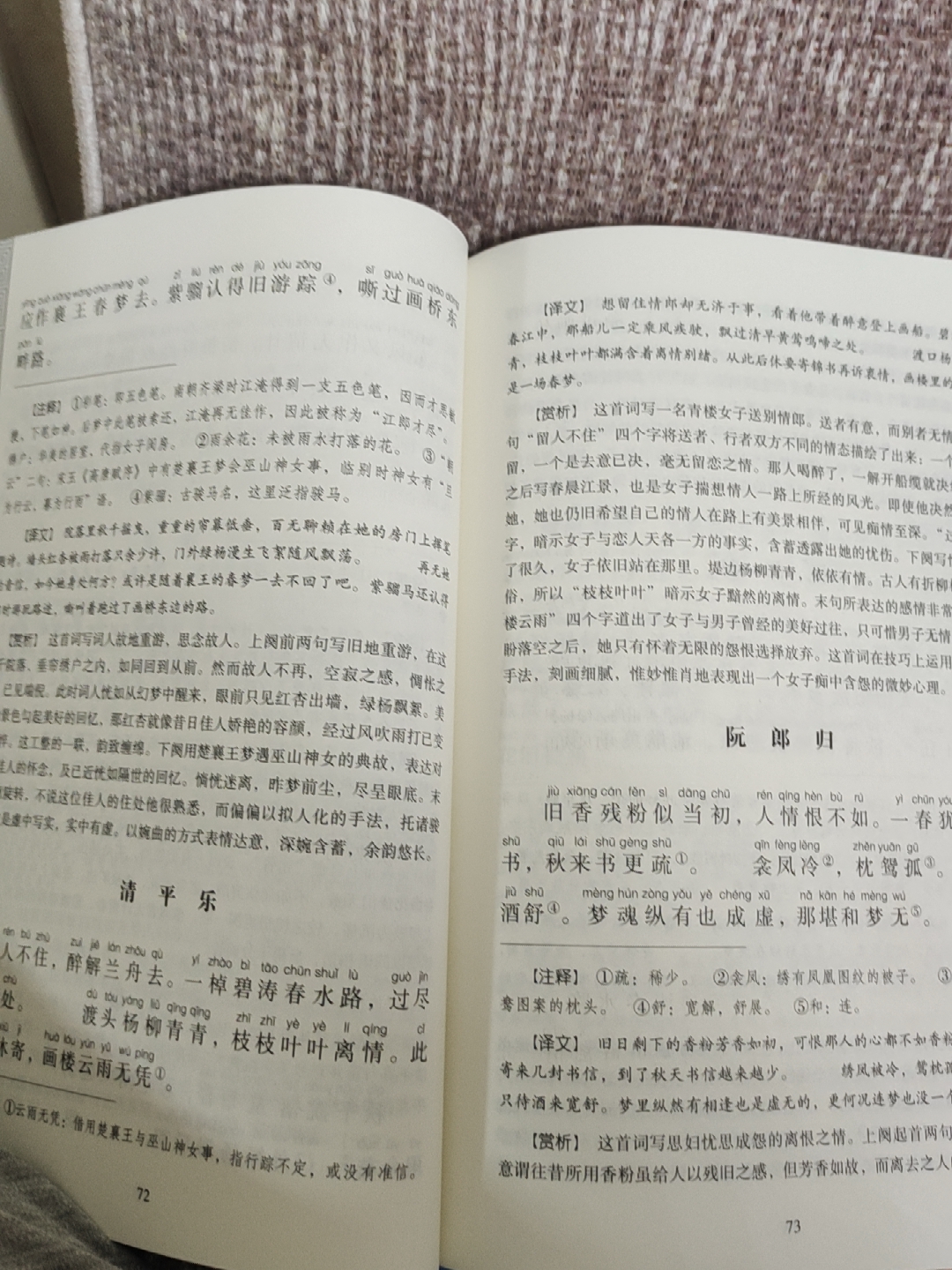 宋词三百首正版全集注音版原文译文注音注释唐诗三百首宋词三百首正版全集小学生儿童注音版唐诗宋词鉴赏辞典宋诗三百首宋词全集