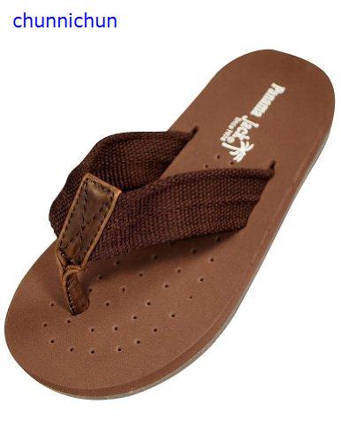 

устройство для мойки авто Panama Jack Boys Flip Flop Sandal, Brown 32452-13MUSLittle