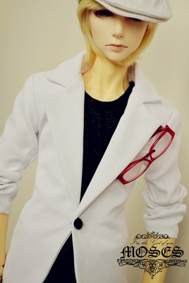 taobao agent [Re -open] BJD/3, Uncle Special Customized suit+fresh literary fan white casual suit+