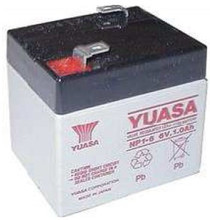 YUASA汤浅蓄电池 NP1-6 6V1AH 进口仪器 电子设备 6V1.0AH蓄电池