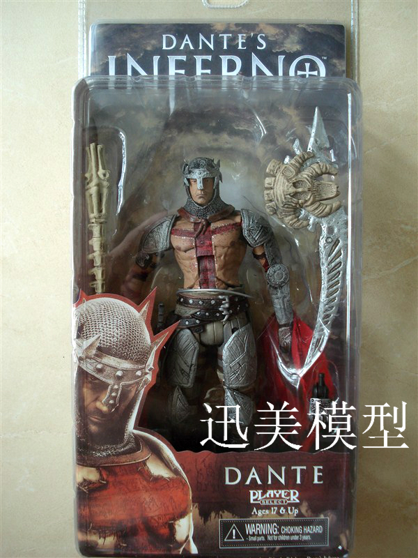 

Подвижная модель куклы NECA Dante's Inferno