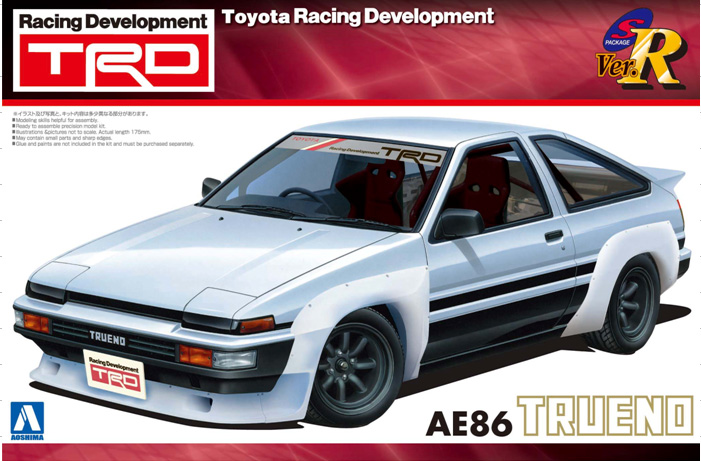 

Модель машины Maisto AOSHIMA 1/24 TRD AE86