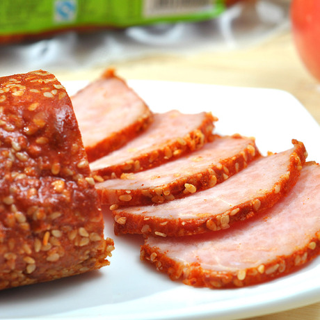 众品香辣里脊猪肉肠类熟食下酒菜 真空包装零食200g*3袋