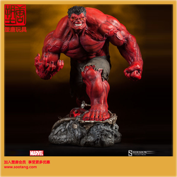 

Военные игрушки для детей Sideshow 300208 Red Hulk PF