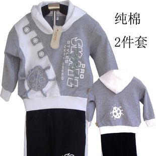 Cotton cute set for boys for leisure, children's clothing